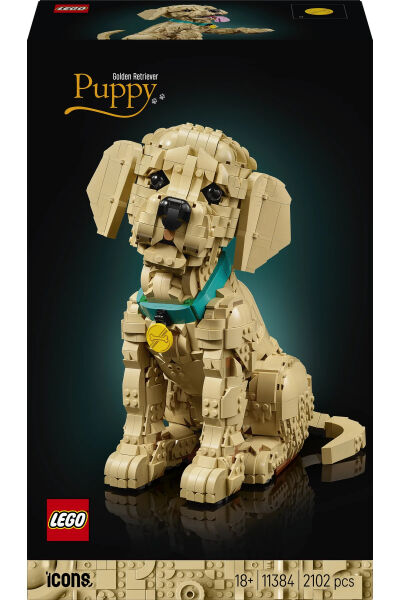 LEGO Icons Yavru Golden Retriever 11384