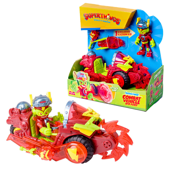 SuperThings Fury Araç ve Figür Seti