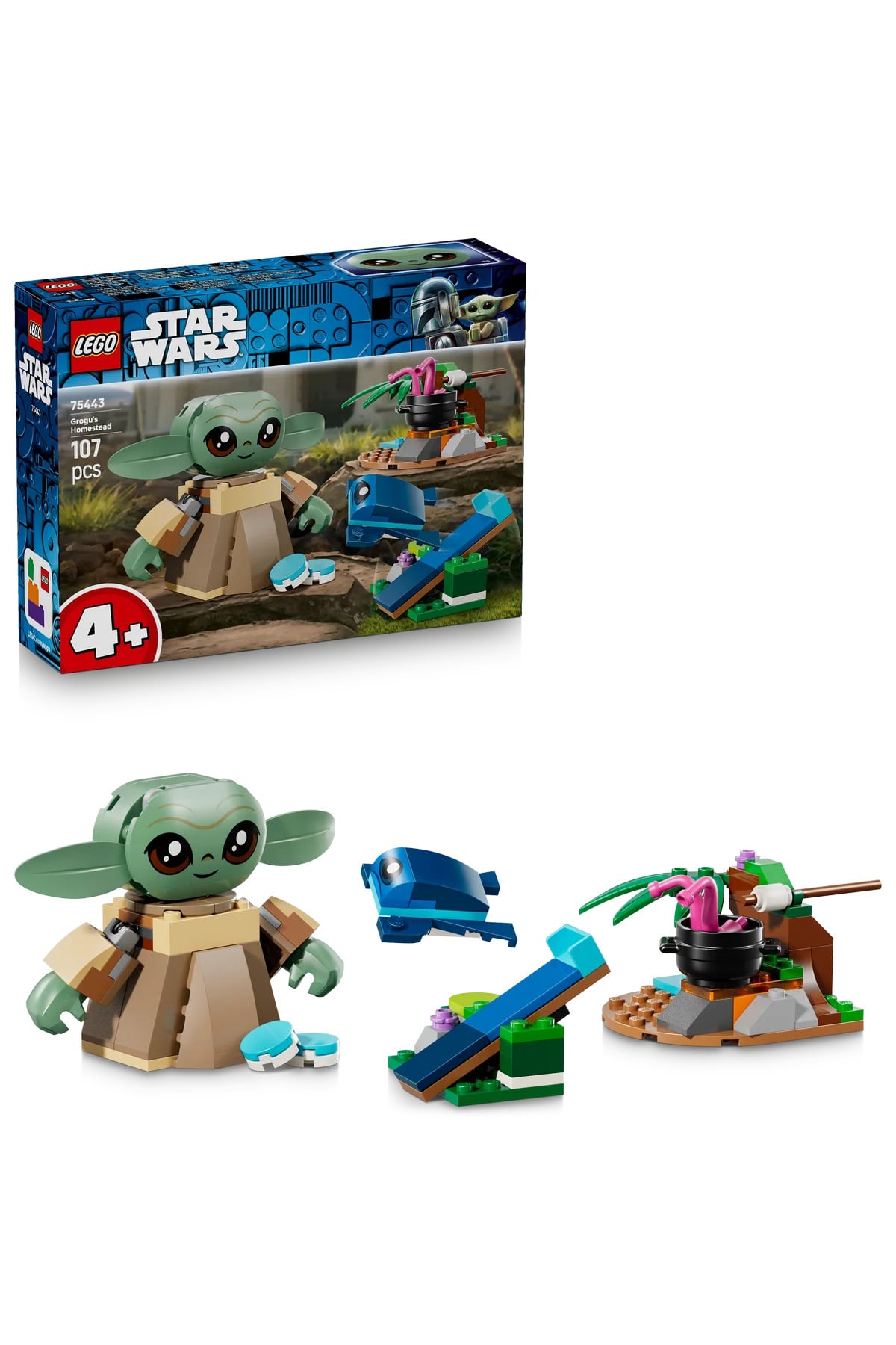 LEGO Star Wars The Mandalorian Grogu'nun Yuvası 75443