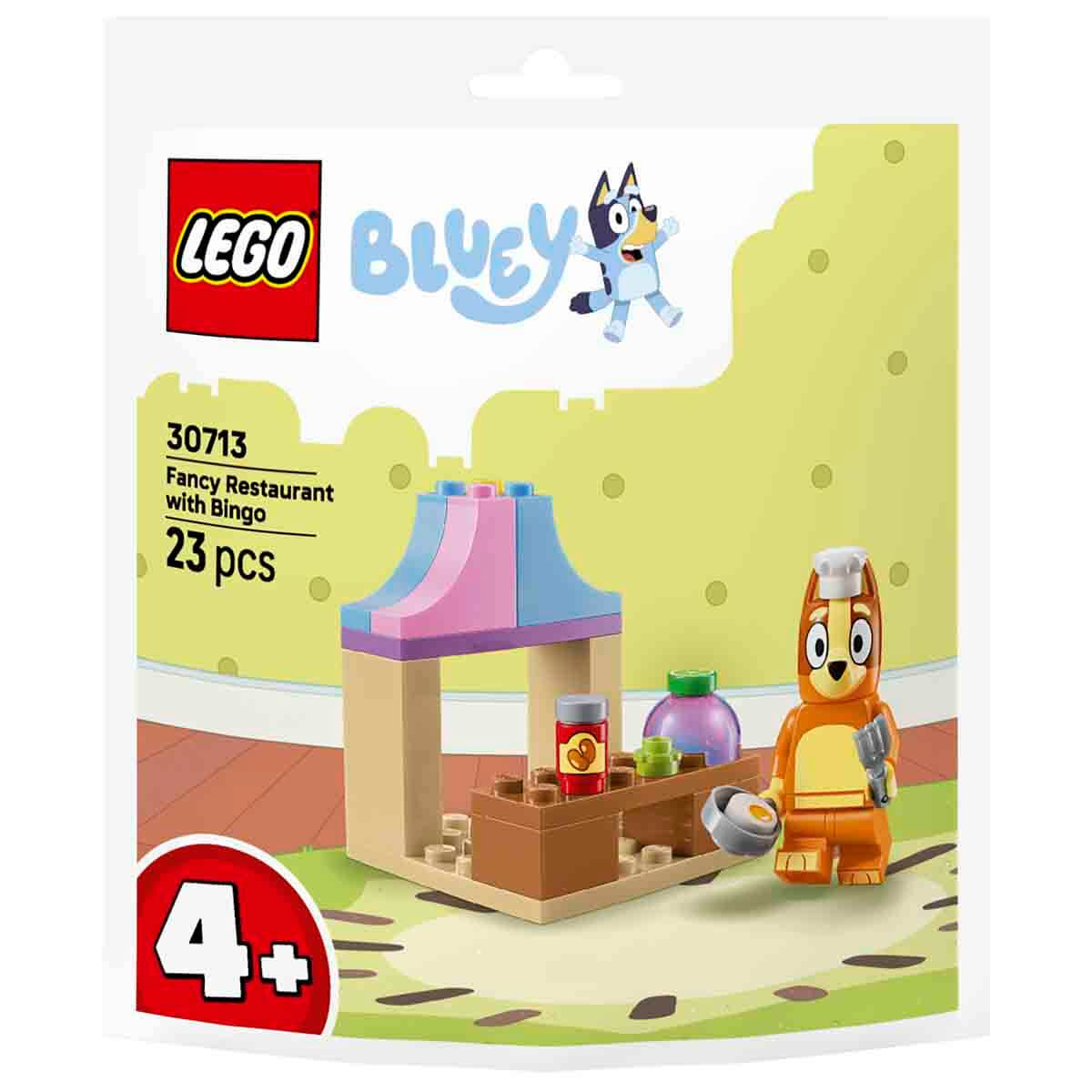 LEGO Bluey Bingo ile Şık Restoran Mini Yapım Seti 30713