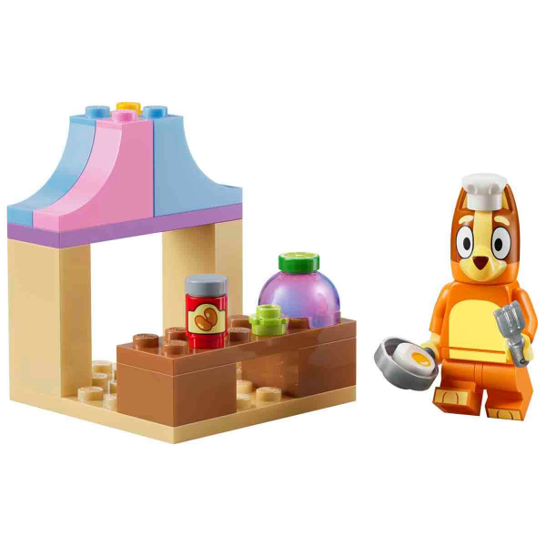 LEGO Bluey Bingo ile Şık Restoran Mini Yapım Seti 30713