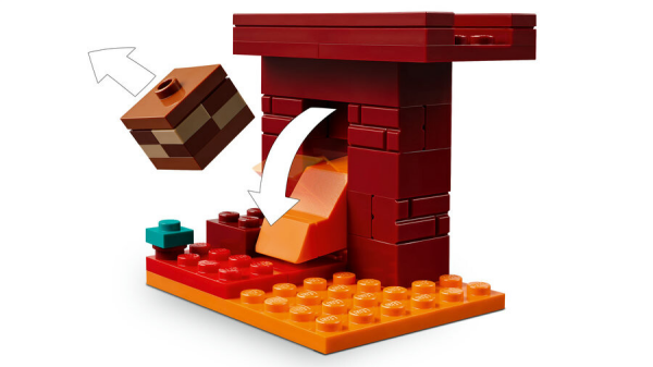 LEGO Minecraft Nether Lav Savaşı 21266