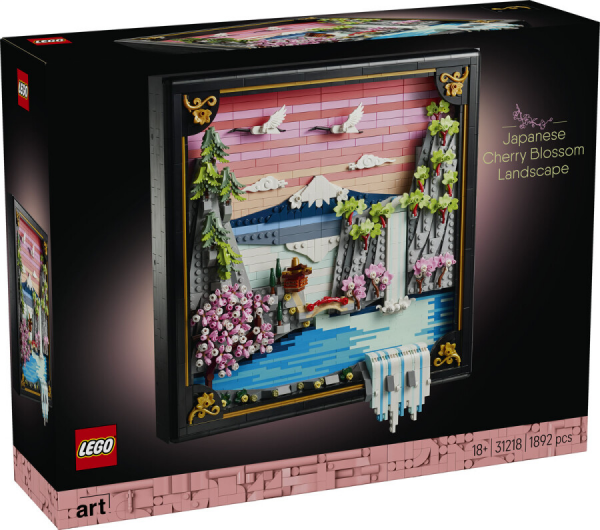 LEGO Art Japon Kiraz Çiçeği Manzarası 31218