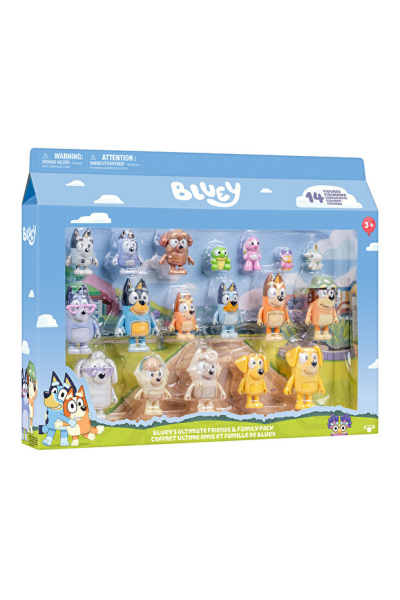 Bluey Ultimate Aile ve Arkadaş Figür 18li