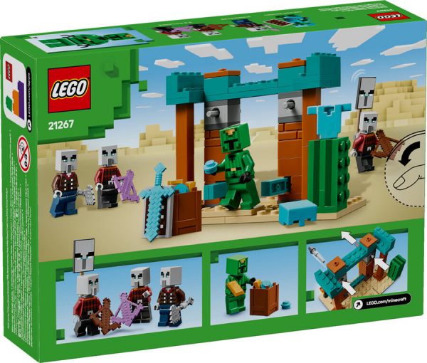 LEGO Minecraft Serseri Köylü Çöl Devriyesi 21267