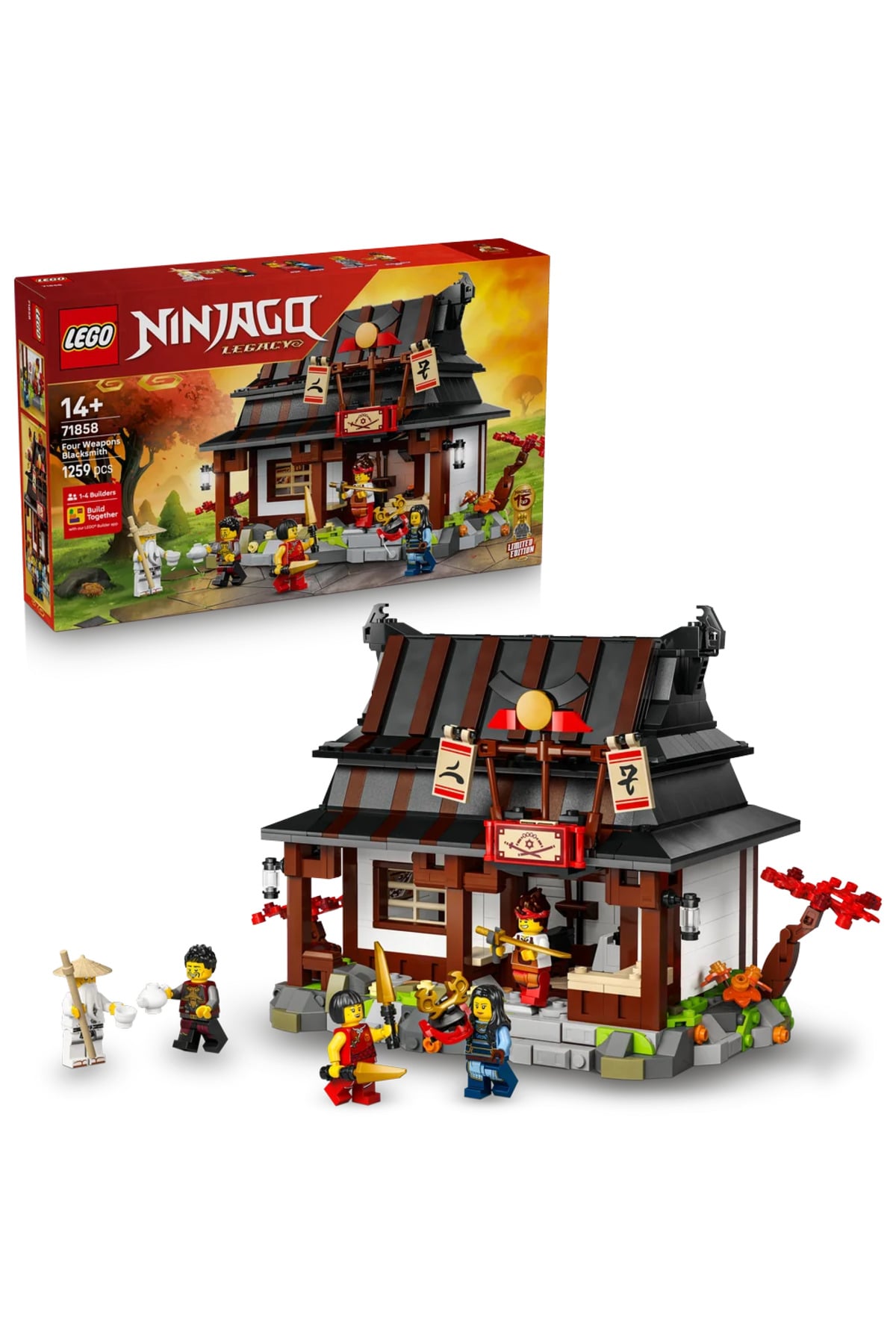 LEGO Ninjago Dört Silah Demircisi 15. Yıl Dönümü 71858