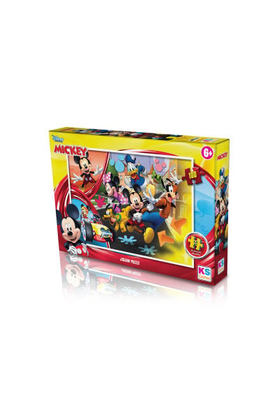 Mickey Mouse Puzzle 100 Parça