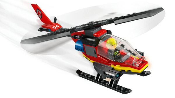LEGO City İtfaiye Kurtarma Helikopteri 60411