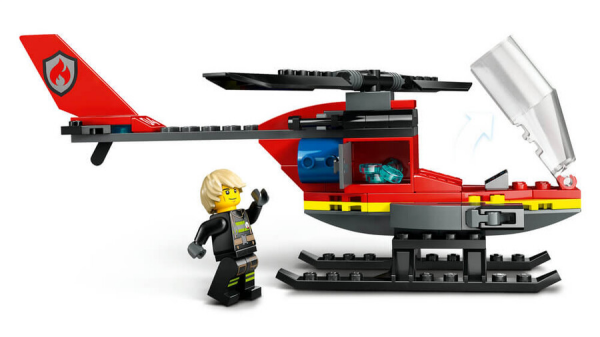 LEGO City İtfaiye Kurtarma Helikopteri 60411