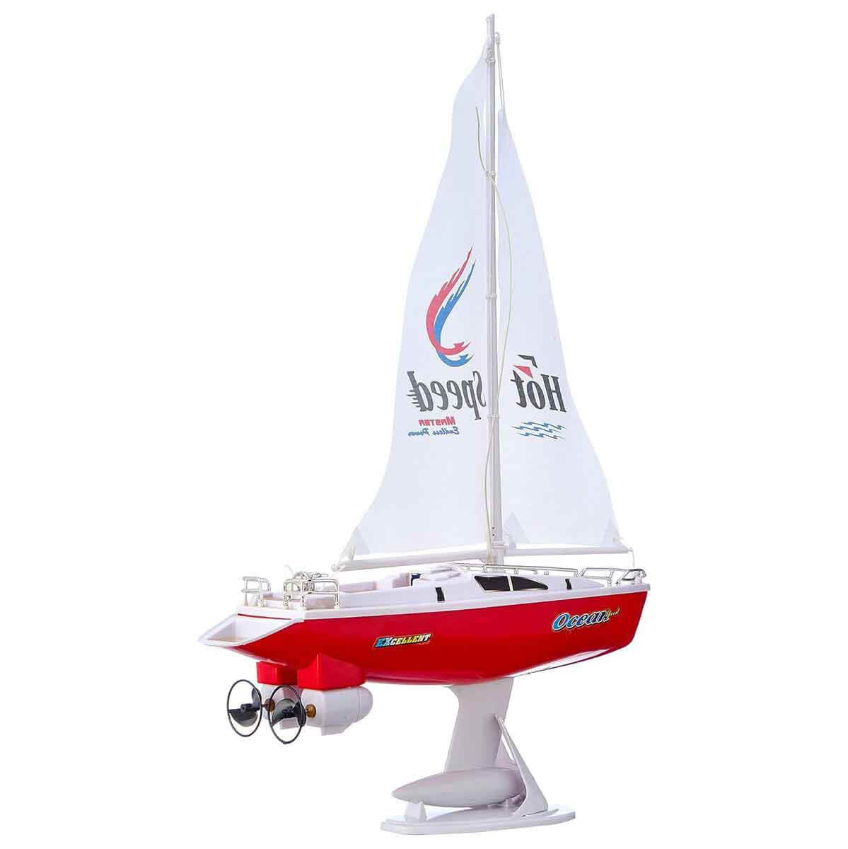 Uzaktan Kumandalı Yelkenli Tekne 38 cm