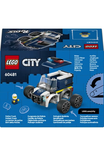 LEGO City Araçlar Polis Kamyonu 60481