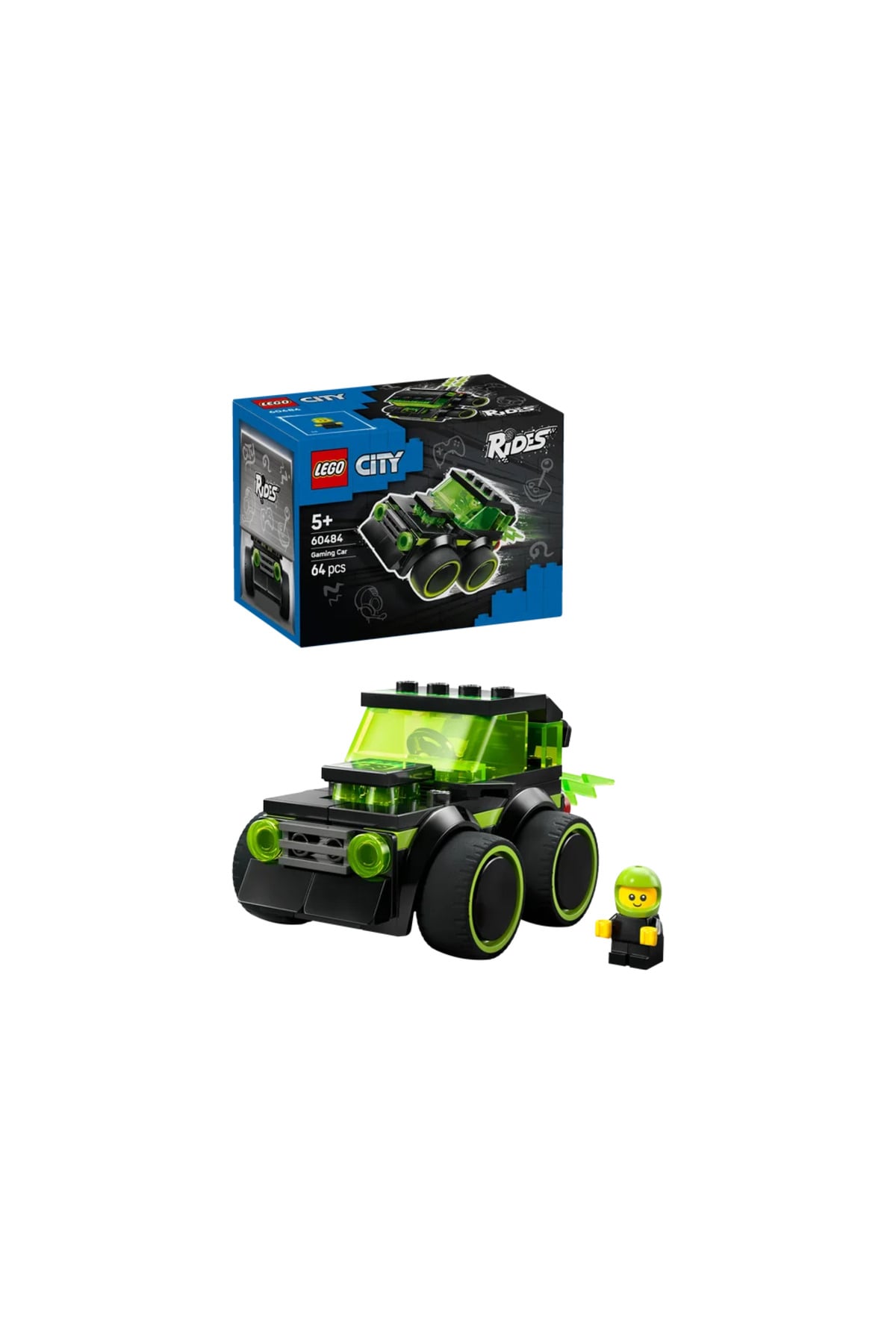 LEGO City Araçlar Video Oyunu Yarış Arabası 60484