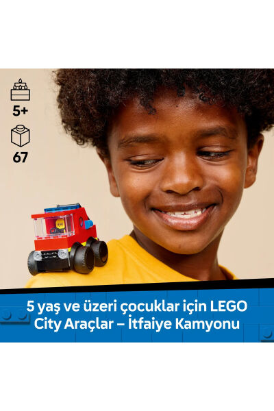 LEGO City Araçlar İtfaiye Kamyonu 60482