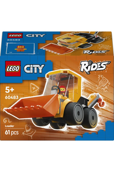 LEGO City Araçlar İnşaat Yükleyicisi 60483