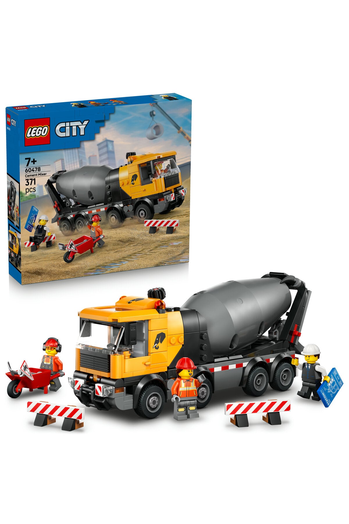 LEGO City Beton Mikseri 60478
