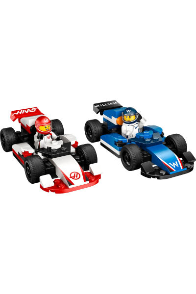 LEGO City F1 Williams Racing ve HAAS F1 60464