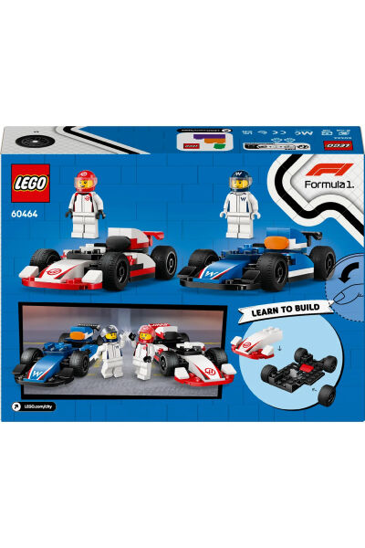 LEGO City F1 Williams Racing ve HAAS F1 60464