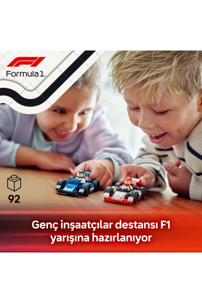 LEGO City F1 Williams Racing ve HAAS F1 60464