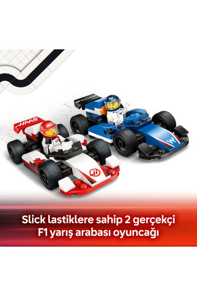 LEGO City F1 Williams Racing ve HAAS F1 60464