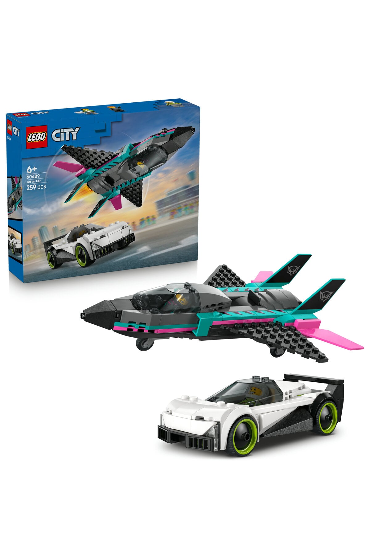 LEGO City Jet Arabaya Karşı 60489