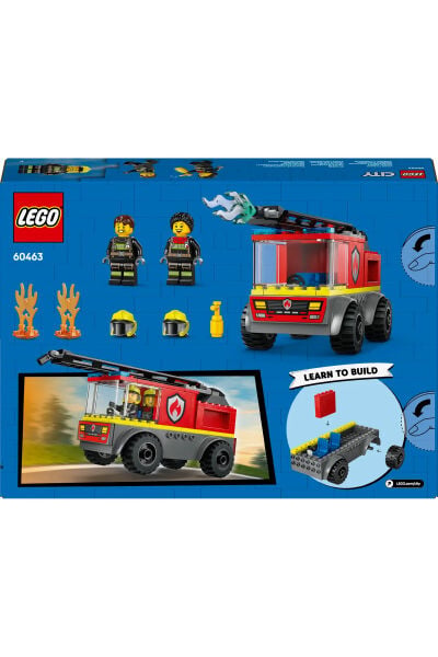 LEGO City Merdivenli İtfaiye Kamyonu 60463