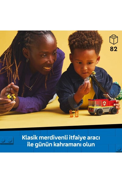 LEGO City Merdivenli İtfaiye Kamyonu 60463