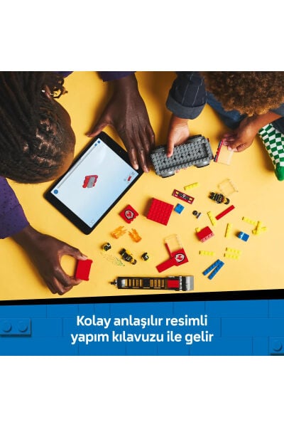 LEGO City Merdivenli İtfaiye Kamyonu 60463