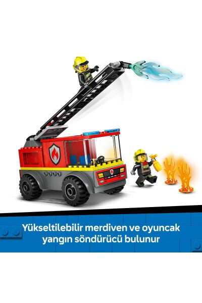 LEGO City Merdivenli İtfaiye Kamyonu 60463