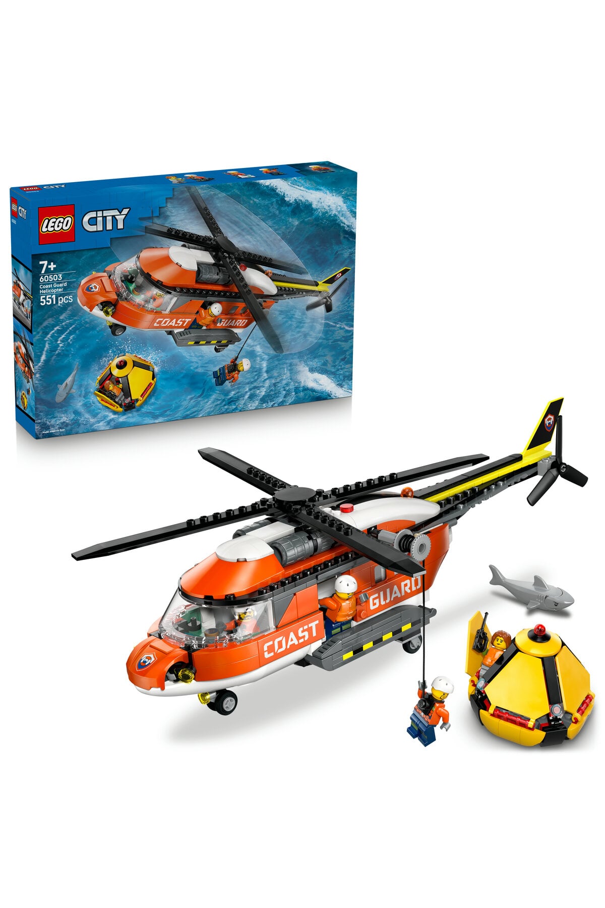 LEGO City  Sahil Güvenlik Helikopteri 60503