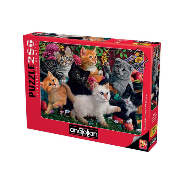 Anatolian Puzzle Oyuncu Kediler 260 Parça