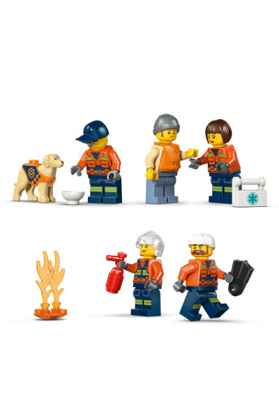 LEGO City Sahil Güvenlık Kurtarma Botu ve Helikopteri 60504