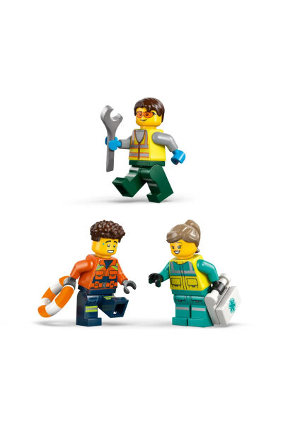 LEGO City Uçak Servis Kamyonu ve Hoverkraft Karışımı 60505