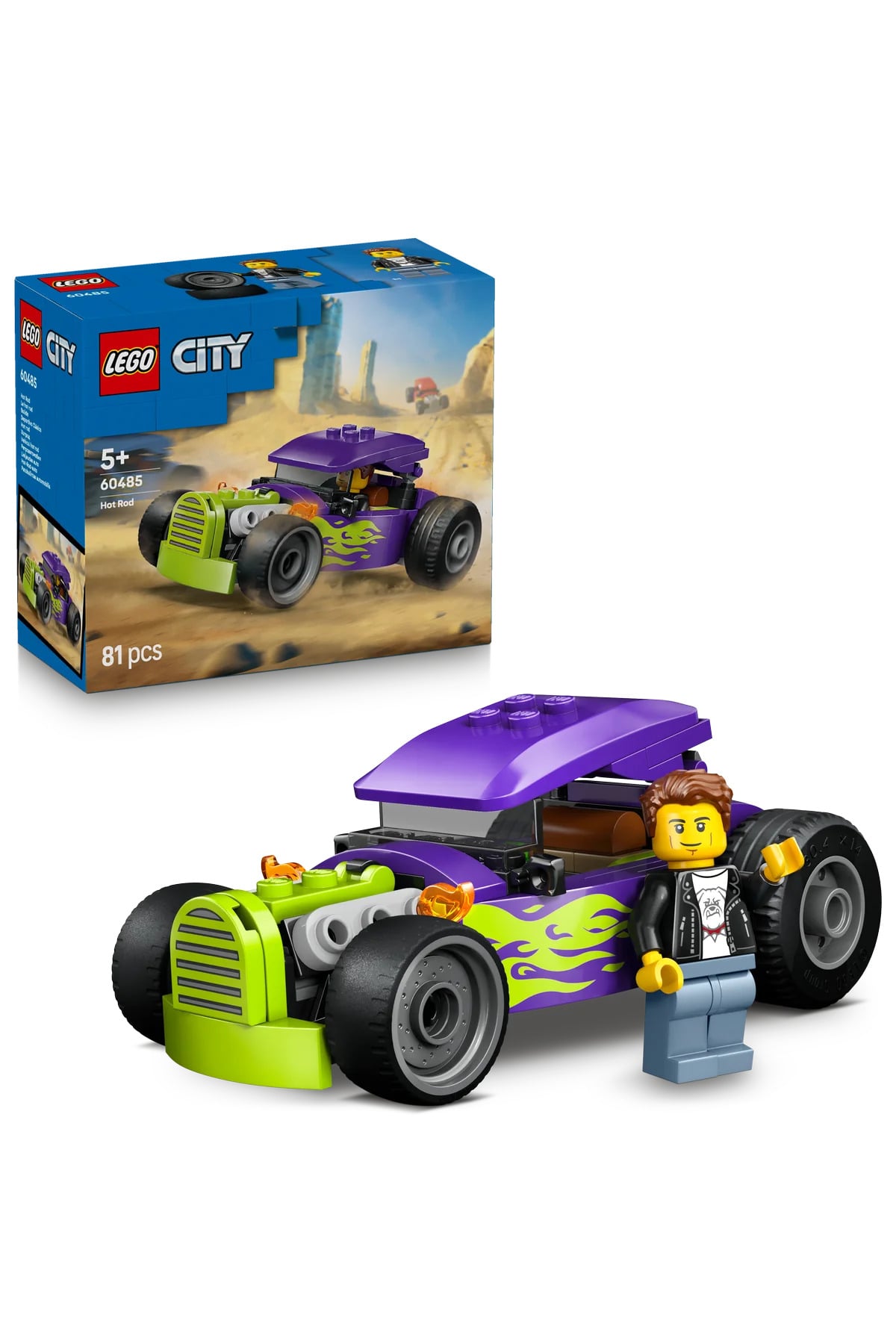 LEGO City Hot Rod Yarış Arabası 60485