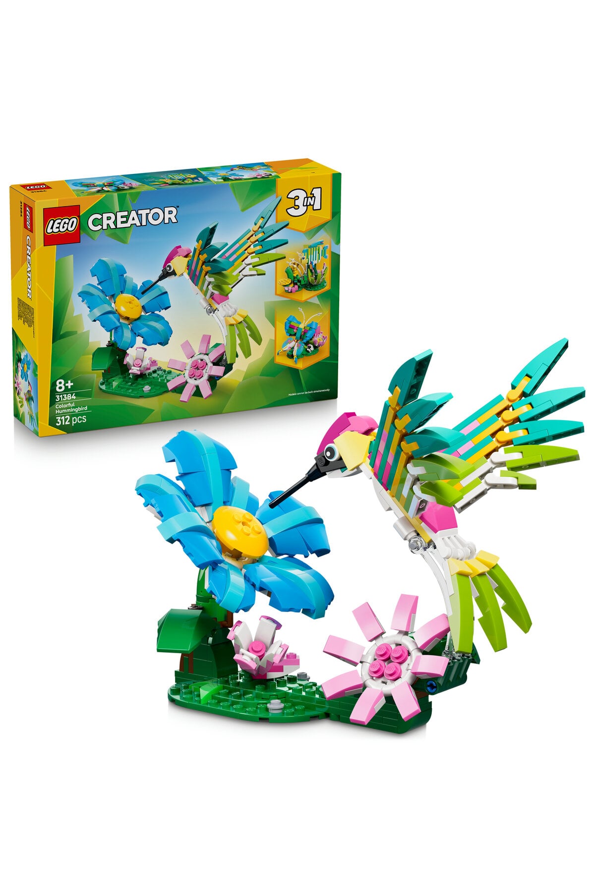 LEGO Creator Vahşi Hayvanlar Renkli Sinek Kuşu 31384