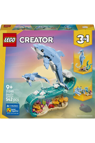 LEGO Creator Deniz Hayvanları Güzel Yunuslar 31385