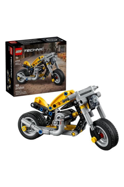 LEGO Technic Sarı Motosiklet 42225