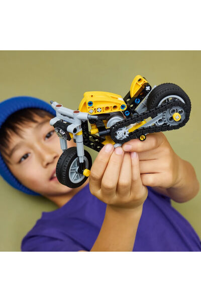 LEGO Technic Sarı Motosiklet 42225