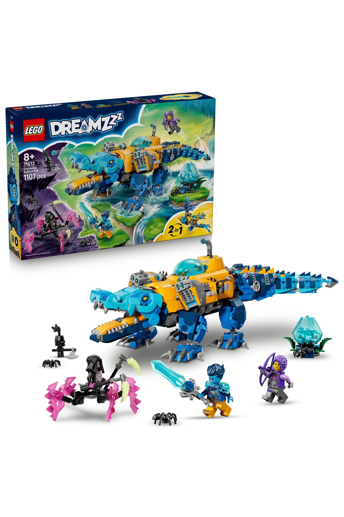 LEGO Dreamzzz Timsah Denizaltı 71512