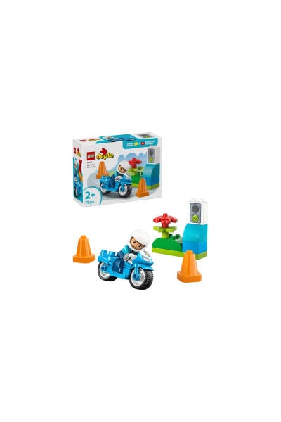 LEGO DUPLO Polis Motosikleti Mavi 10471