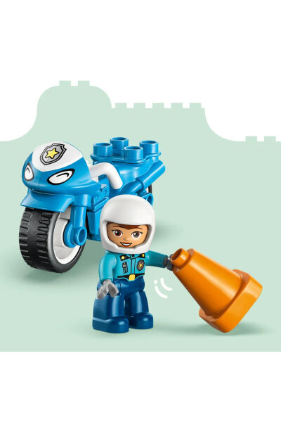 LEGO DUPLO Polis Motosikleti Mavi 10471