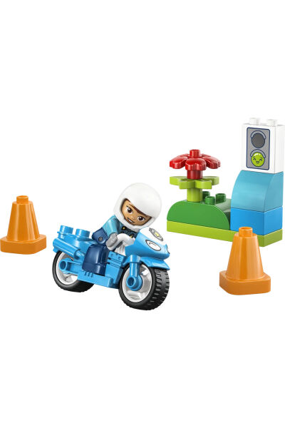 LEGO DUPLO Polis Motosikleti Mavi 10471
