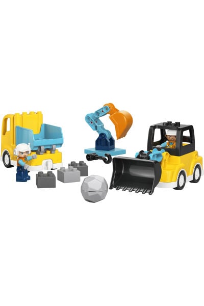 LEGO DUPLO İnşaat Araçları 3ü 1 Arada 10475