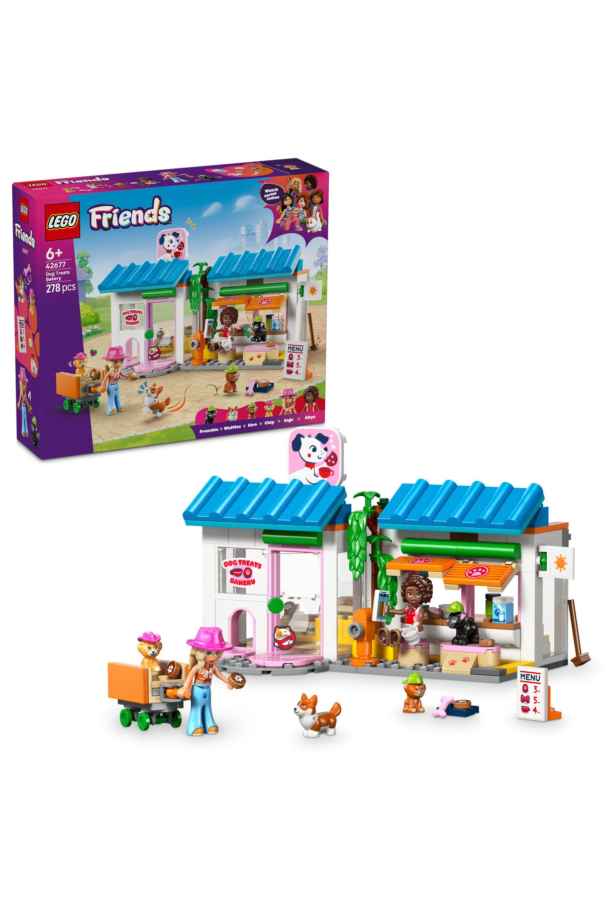 LEGO Friends Köpek Ödülleri Pastanesi 42677