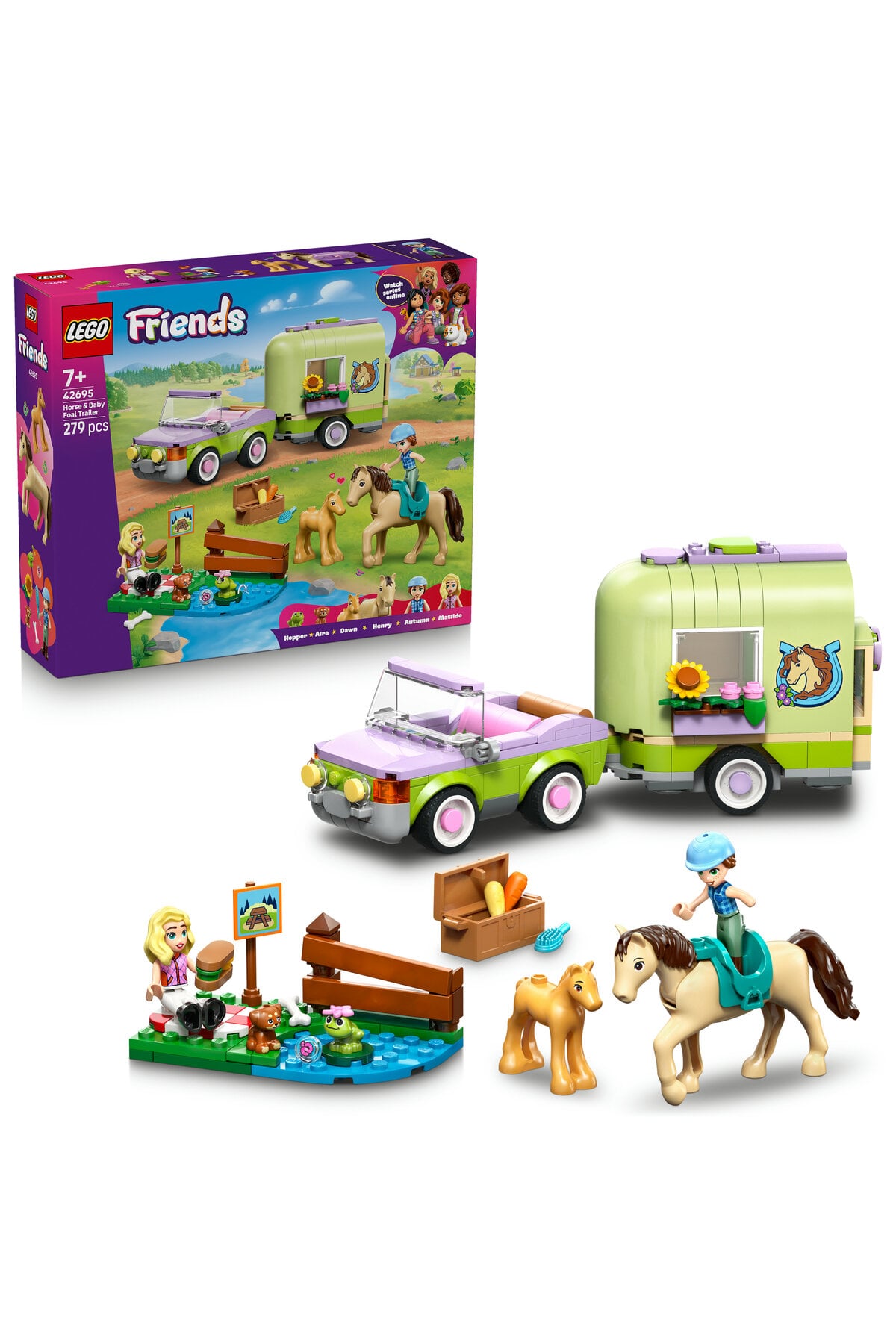 LEGO Friends At ve Tay Römorku 42695