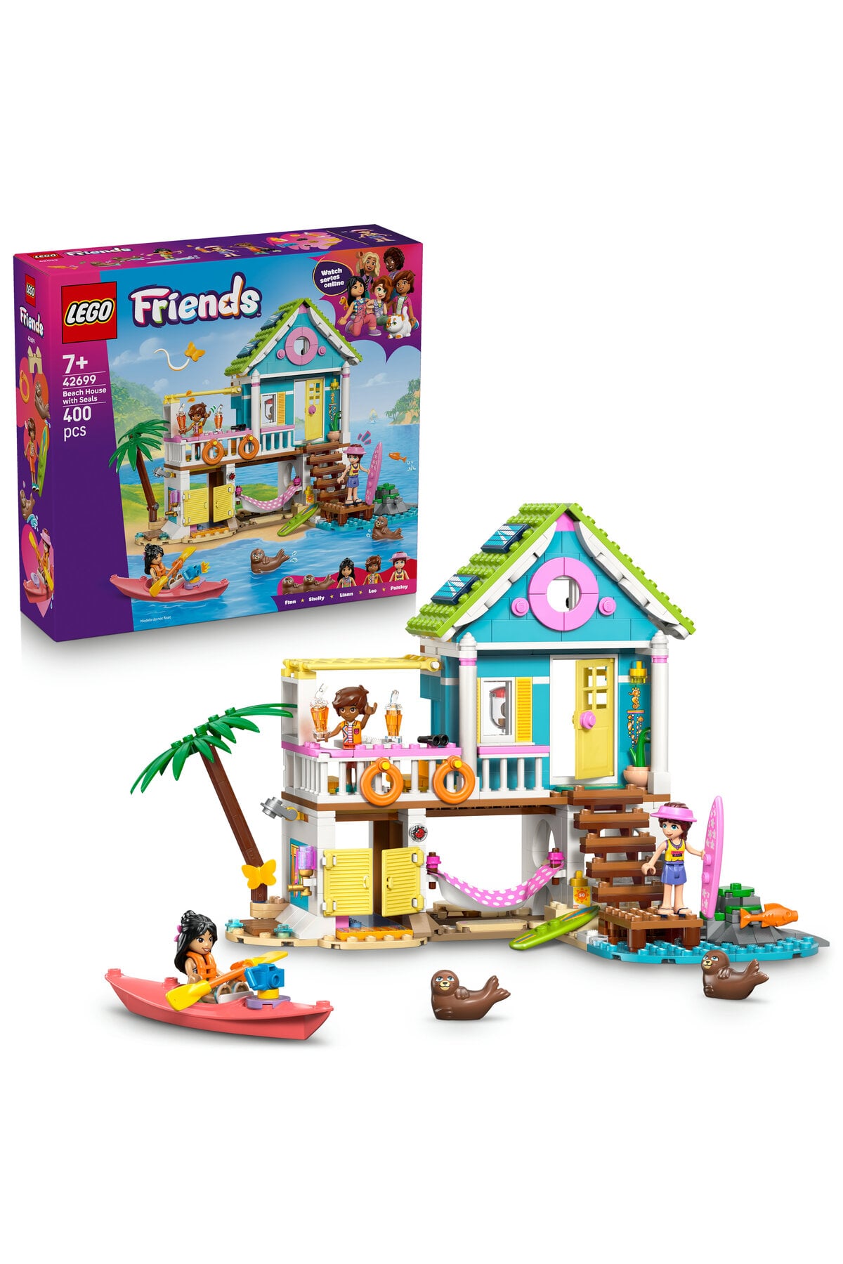 LEGO Friends Fok Balıklı Yazlık Ev 42699