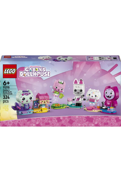 LEGO Gabby'nin Parçalarla Yapılan Kedi Arkadaşları 11215