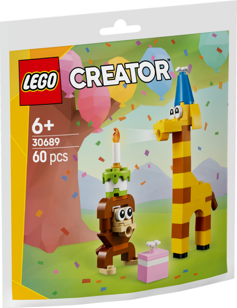 LEGO Creator Doğum Günü Hayvanları 30698