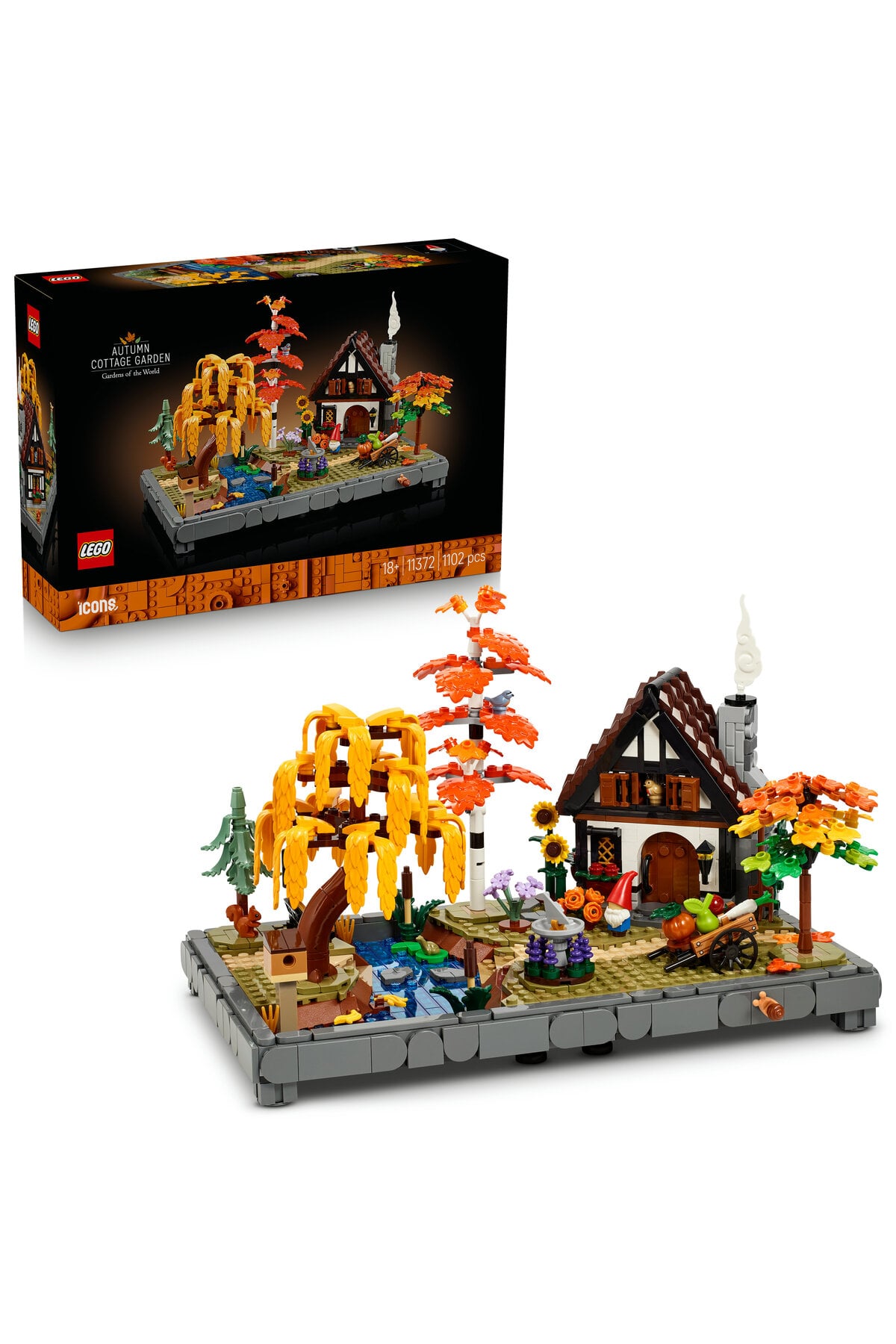 LEGO Icons Sonbahar Bağ Evi Bahçesi 11372