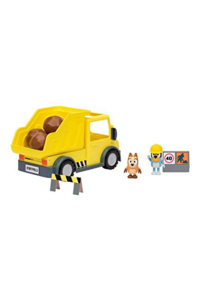 Bluey Damperli Kamyon ve Figür Oyun Set