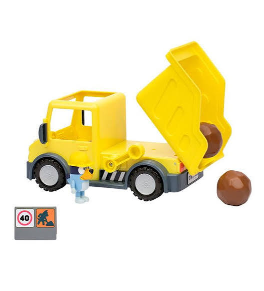 Bluey Damperli Kamyon ve Figür Oyun Set